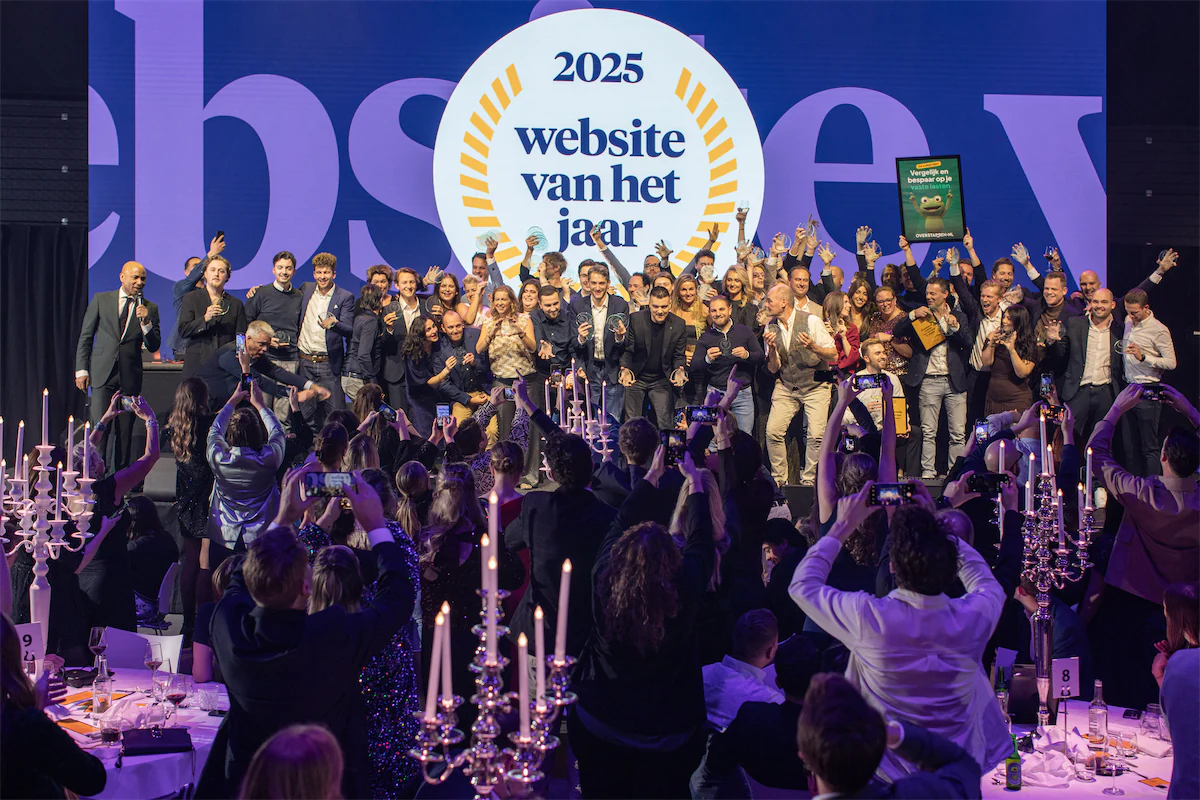 Website van het Jaar Award 2025 alle winnaars